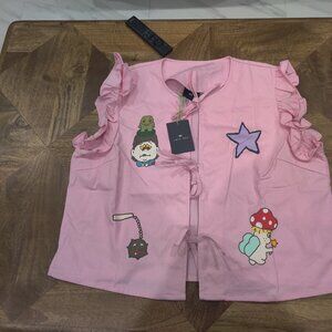 Lazy Oaf top size XXXL New (fits 2x)